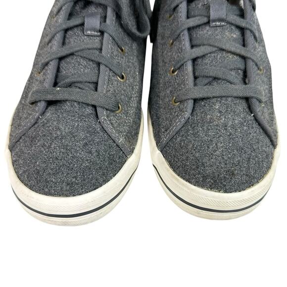 Keds Kick Start High Top Wool Shearling Sneakers Gray Size 9.5